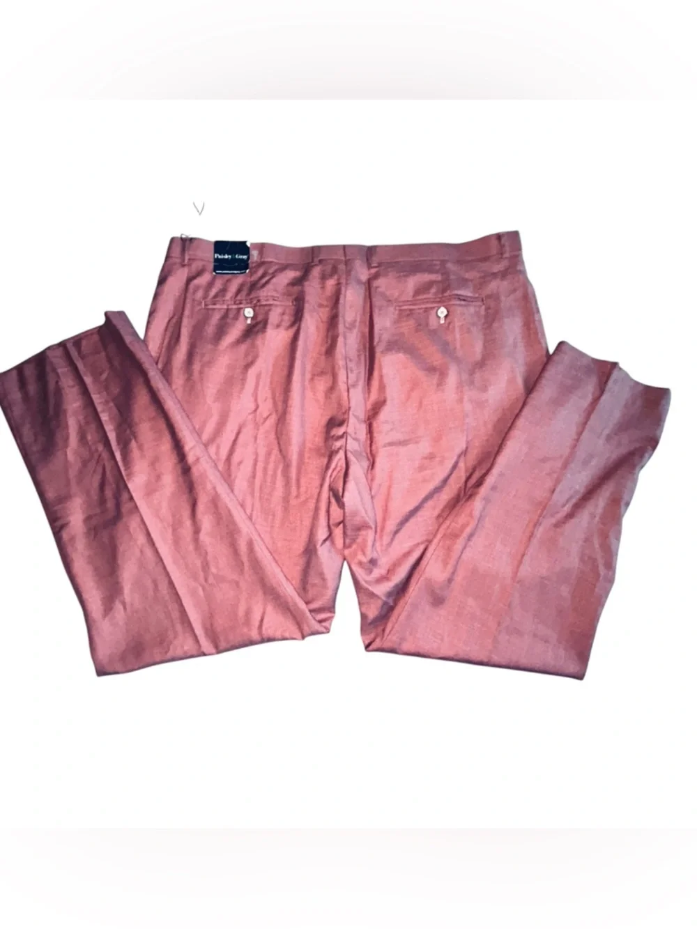 Paisley & Gray Men's Dress Pants in Dusty Rose